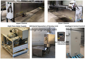 Dry Fabric Cleaner Online System for Paper Mill