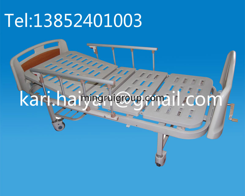 ABS Headboard 2 Crank Medical Bed for Hospital Nursing
