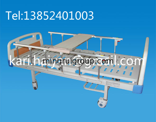 ABS Headboard Double Crank Medical Bed of Hospital Furniture