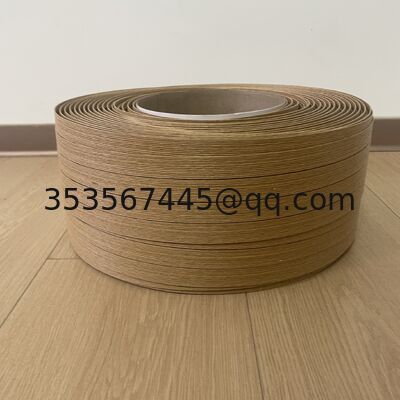 Mingrui Brown Unbleached Twisted Turn up Paper Tape for IBS , Waterjet, Dazhi Paperband Reel System
